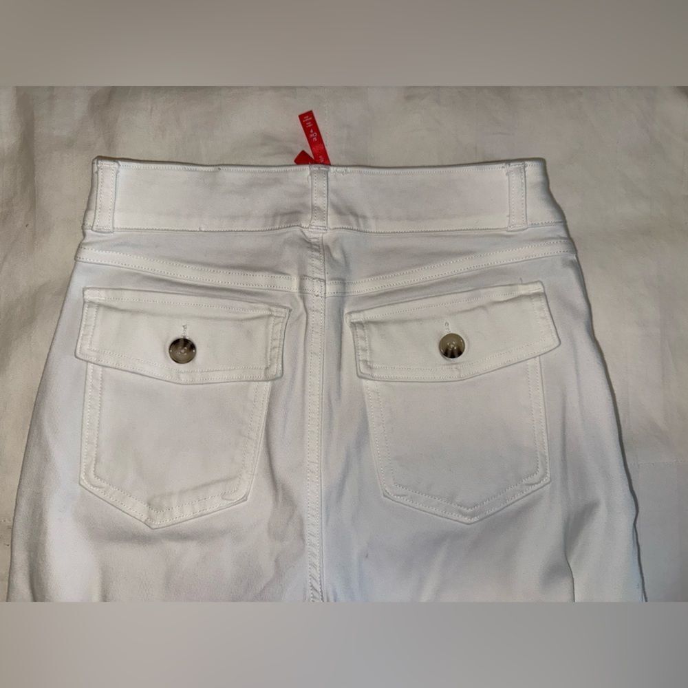 SPANX Stretch Twill Cropped Wide Leg Pants Women’s Size Small - Picture 5 of 11